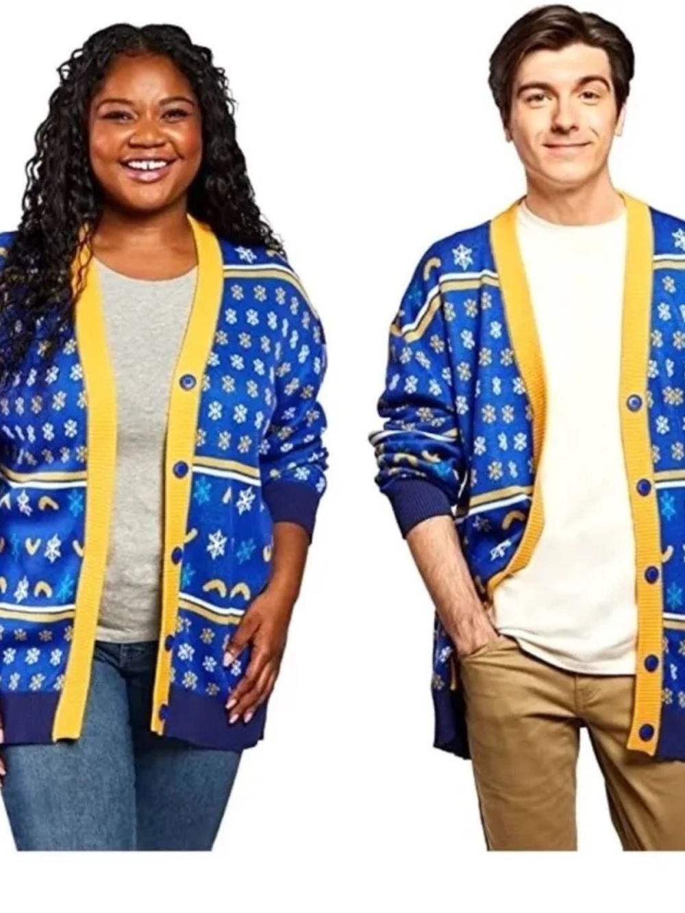Kraft Mac and Cheese Unisex Ugly Christmas / Winter Sweater - Picture 4 of 6